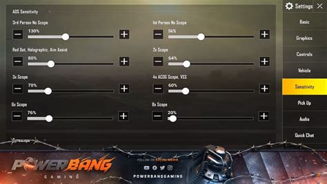 Settingan Sensitivitas PUBG Mobile Terbaik Ilyasweb