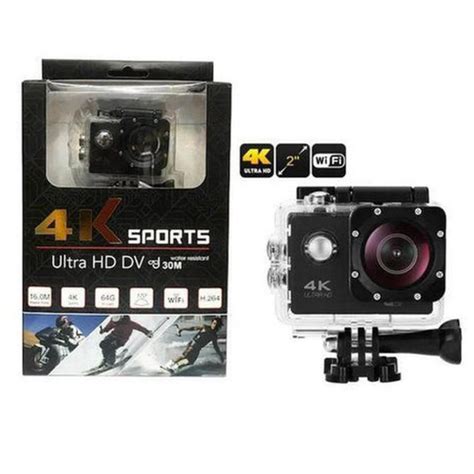 Câmera Action Go Cam Pro Sport Ultra 4k Em Promoção Na Americanas