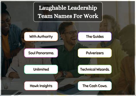 99 Funny Creative Team Names For Work Good Name