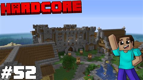 Rebuilding The Castle Minecraft Hardcore Timelapse Episode Youtube