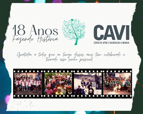 Cavi Completa 18 Anos Cavi Centro De Apoio E Valorização à