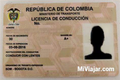 Licencia De Conducir En Colombia Para Extranjeros