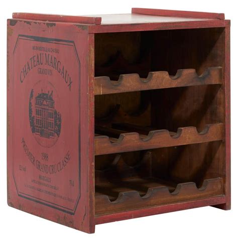 Reviews For Litton Lane 12 Bottle Red Standing Wine Rack Pg 1 The