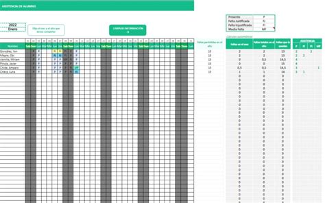 Plantilla de Excel de Tabla Periódica Descargar GRATIS