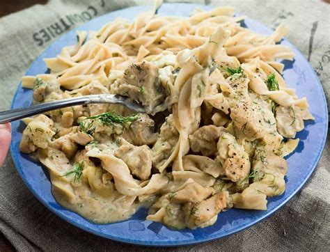 Chicken Stroganoff In Crock Pot Chefjar