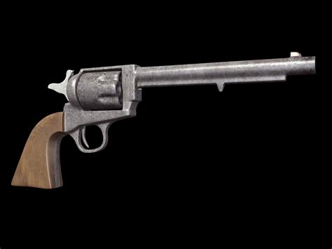 Colt Revolver Model - TurboSquid 1196080