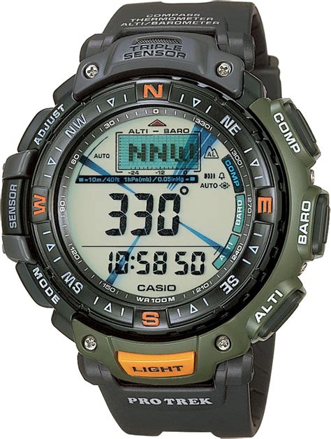 CASIO Sport Pro Trek PRG 40 3VER Reloj De Cuarzo Con Correa De Resina