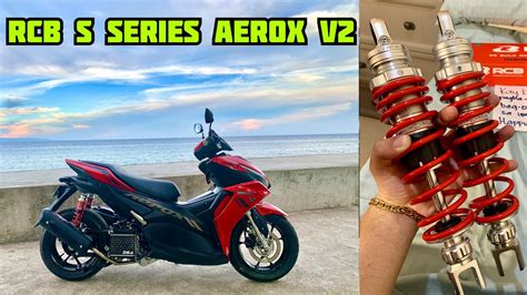 All New Racing Boy S Series Shock For Aerox V Unboxing