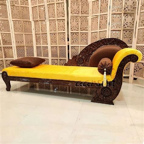 Teak Wood 3 Seater Rectangle Wooden Carving Sofa Set At Rs 45000 In