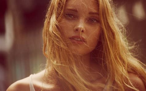Women Face Blonde Elsa Hosk Hd Wallpaper Rare Gallery