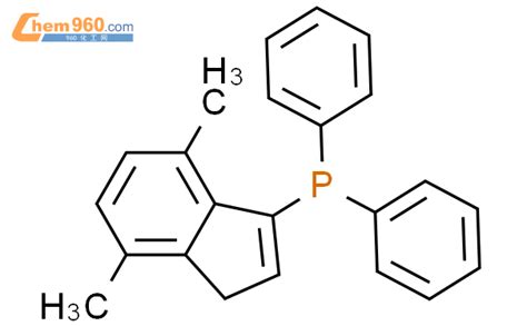 718638 76 7 Phosphine 4 7 dimethyl 1H inden 3 yl diphenyl CAS号 718638