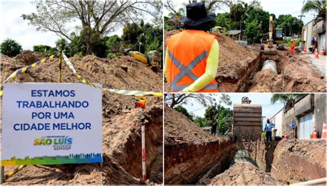 Prefeitura De S O Lu S Retoma Obras De Infraestrutura No Bairro Mat Es