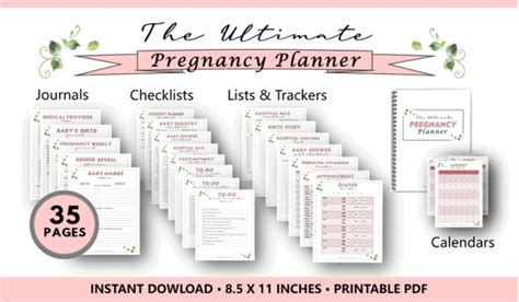 The Best Pregnancy Planner Every Pregnancy Checklist You Need