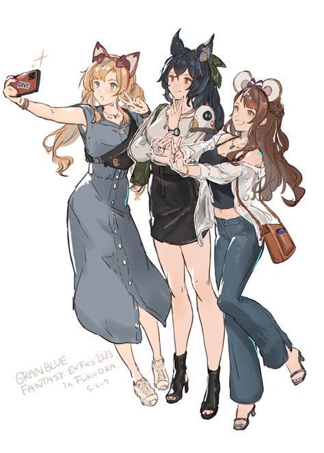 Zeta Beatrix Ilsa And Joy Granblue Fantasy Drawn By Shimataniazu