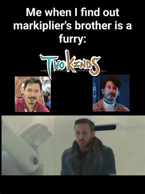 Me When I Find Out Markipliers Brother Is A Furry Ifunny