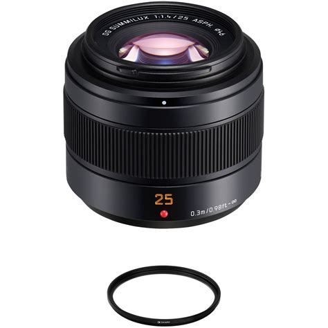 Panasonic Leica Dg Summilux Mm F Ii Asph Lens With Uv