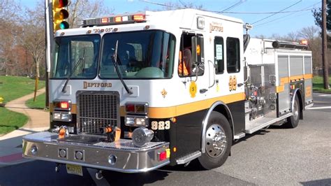 Deptford Fire Department Engine 923 Responding Youtube