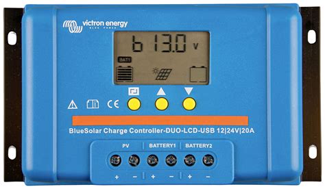 Solarny Regulator Adowania Victron Energy Bluesolar Pwm Duo Lcd Usb