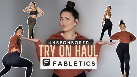 FABLETICS UNSPONSORED TRY ON HAUL AND HONEST REVIEW Is It Worth The