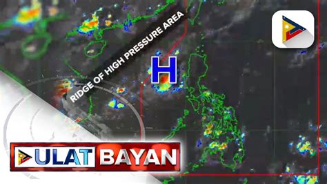 Ridge Of High Pressure Area Umiiral Sa Eastern Section Ng Northern At