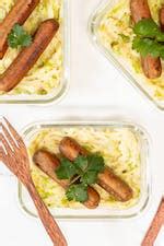 Stoemp (Belgian Vegetable Mash) with Vegan Sausage Recipe - Vegan Meal ...