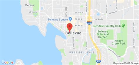 Bellevue Zip Code Map