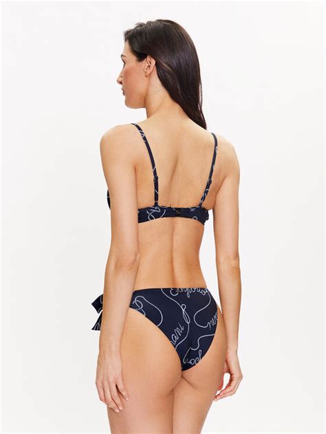 Emporio Armani Bikini 262351 3R310 01736 Dunkelblau Modivo De