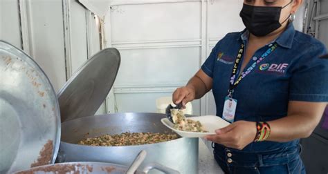 Entrega Dif Nayarit M S De Mil Raciones De Alimentos Calientes En