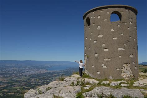 Le Grand Piton highest point of the Salève Savoie Mont Blanc Savoie