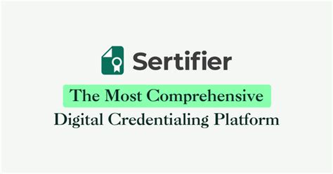 Digital Badges And Certificates Software Sertifier