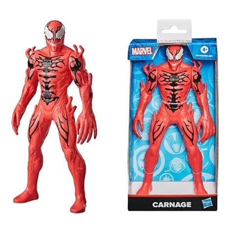 Boneco Figura Marvel Avenger Carnificina Venom Carnage F No Shoptime