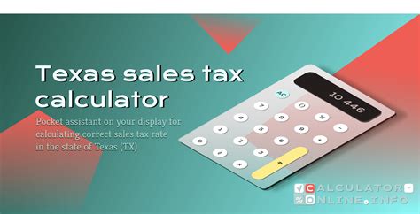 Texas Sales Tax Calculator 2024 | State, County & Local Rates