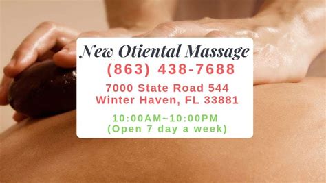 New Oriental Massage Asian Massage Winter Haven 7000 Fl 544 Winter Haven Fl 33881 Usa