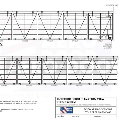 drawings - Hangar Doors made in USA