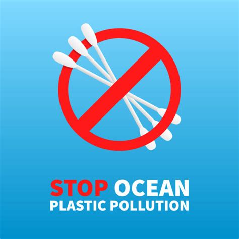 1800 Stop Ocean Pollution Vector Sign Stock Illustrations Royalty