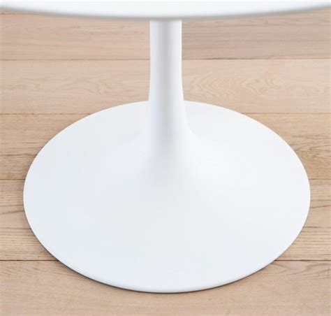 Tulp Tafel Wit 80cm Rond Bol