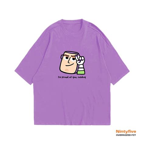 HOT QG T shirt เสอยด ขนาดใหญ พมพลายการตน Toy story Buzz lightyearS 5XL Shopee Thailand