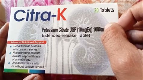 Citra K Tablet Benefits How To Use Citr K Tablet In Home Health