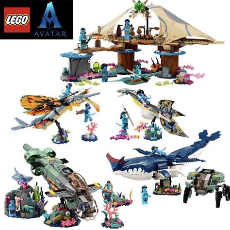 All 5 Of The Lego Avatar The Way Of The Water Sets For 2023 Rlego