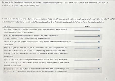 Solved Consider A Tiny Hypothetical Economy Composed Chegg