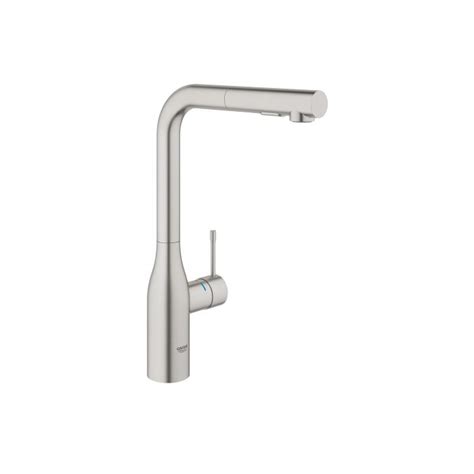 Grohe Essence Kitchen Faucet Dc Supersteel With Pull Out Spray