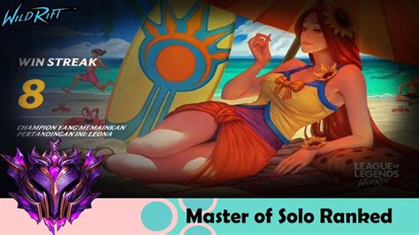 SoloQ Leona Support Sampai Ke Master Gampang Pakai Tips Sederhana