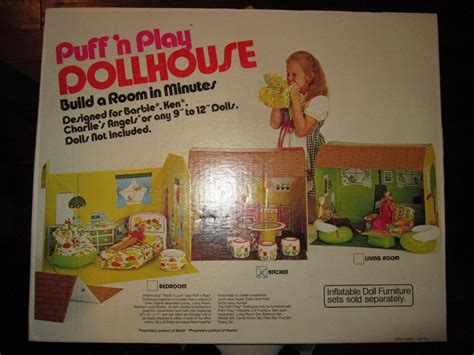 Zee Toys Puff N Play Barbie Ken Doll House Kitchen Mattel Hasbro Orig Box 1843227277