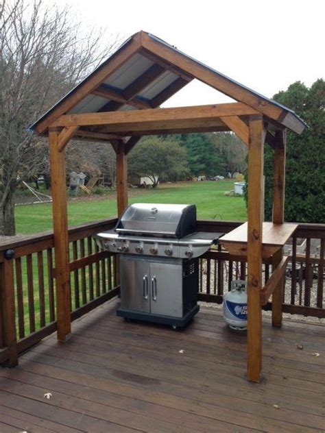 Built Myself A Grill Gazebo My First Construction Project In