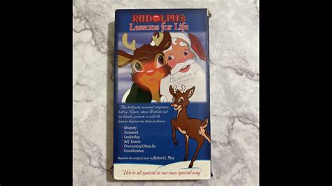 Whats After The Static On My Rudolphs Lessons For Life Vhs Youtube