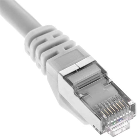 Ethernet Network Cable LAN FTP RJ45 Cat 6a White 5m Cablematic