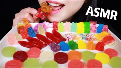 Asmr Eating Gummy Foods Youtube