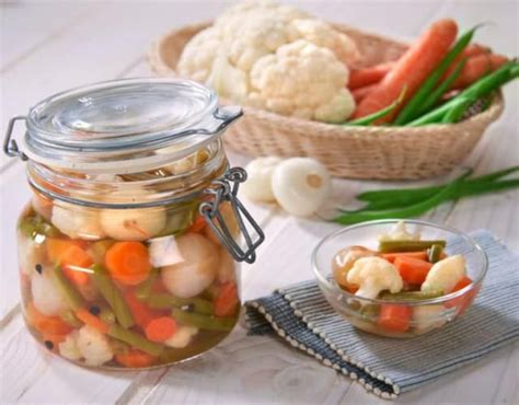 Receta De Verduras De Escabeche