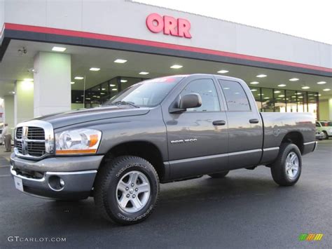 Mineral Gray Metallic Dodge Ram Slt Trx Quad Cab X