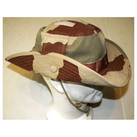 Chapeau de brousse Armée française camouflage Désert Nouveau Modèle